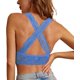 thumbnail image 2 of Brasier de Encaje para Mujer, sin Varillas, Acolchado, Espalda Cruzada, sin Botones, Brasier de Espalda Cruzada Azul/claro CH Azul/claro CH Xishao ropa, 2 of 2