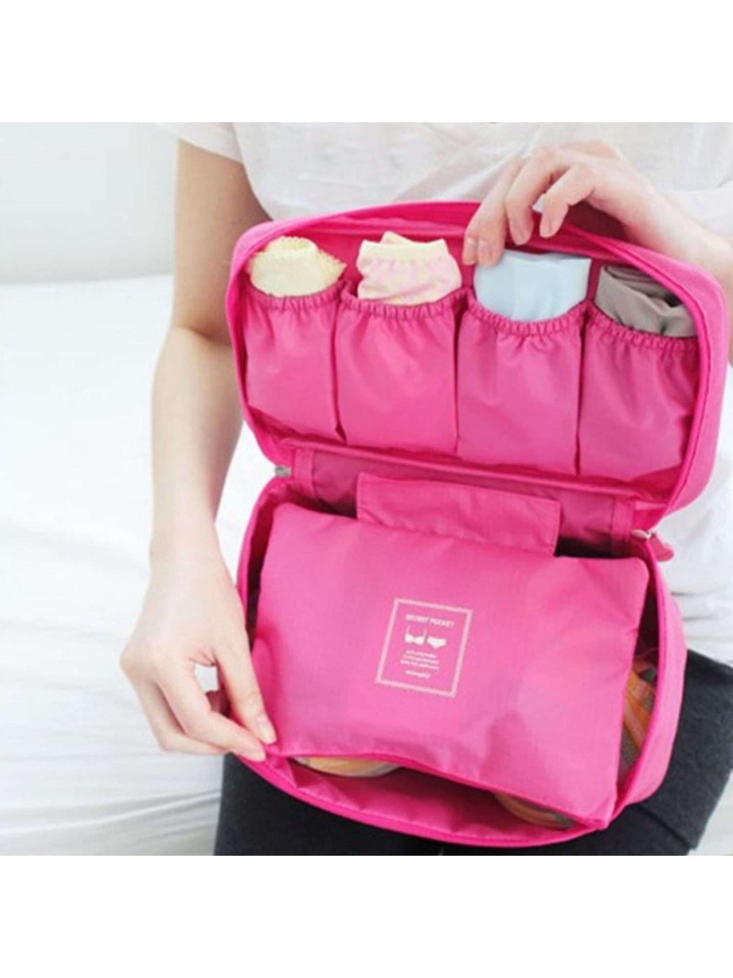 Unisex Makeup Bag Travel Cosmetic Toiletries Underwear Cases Small