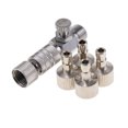 thumbnail image 1 of Adaptador de de Acoplador de Des de Liberación Rápida para Aerógrafo Conexiones de Y de 1/8 Sunnimix Air Brush Spry Connector, 1 of 8