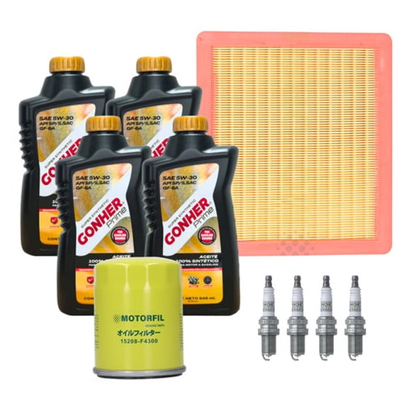 Kit Afinacin Para Mg Mg5 1.5 2020-2023 Gonher 5w30 Api Sp