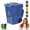 Blue, variant on Funny Recycling Bin Coffee Mug, Ceramic Trash Can Shaped Mug with Lid,Novelty Funny Drinking Mugs Desktop Organizer for Home Office Decor Unique Gift Idea for College Students Teachers Coworkers