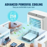 WANAI 5000BTU SACC (8000 BTU ASHRAE) Portable Air Conditioner Built-in Dehumidifier & Fan Mode Cools up to 250 Sq.ft
