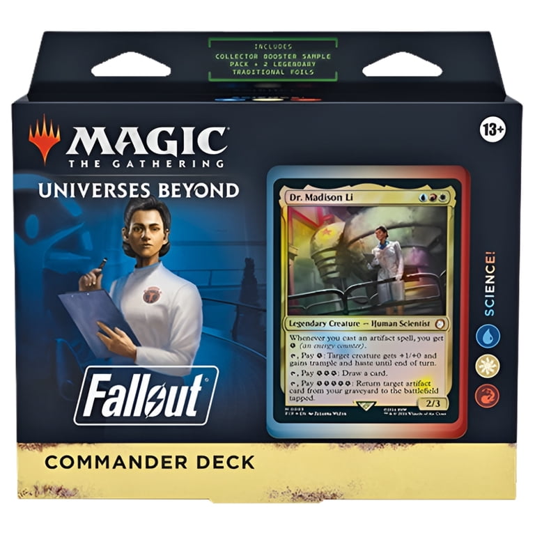 mtg fallout set booster box Amazon.com: Magic: The Gathering - Fallout Collector Booster Box