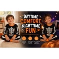 thumbnail image 5 of Halloween Pajamas for Kids Crew Neck Skeleton Pajama Long Sleeve Cute Print Nightwear Sleepwear Set Kids Pajamas Size 2-10 Years, 5 of 5