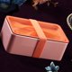 thumbnail image 3 of Fiambrera Rectangular Rewera Portátil Sellada Almuerzo Bento Box Rosa 1100ML, 3 of 5