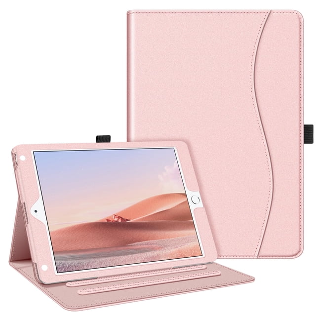 Funda Fintie para iPad 6ª y 5ª generación, iPad Air 2/Air 1, oro rosa