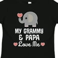 thumbnail image 4 of Inktastic Grammy and Papa Love Me Grandchild Boys or Girls Toddler T-Shirt, 4 of 5