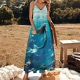thumbnail image 2 of Mermaid Glitter Fish Scale Girls Design Sleeveless Dress Woman Fashion Long Dresses Women's Summer Suit Dress 2025, 2 of 7