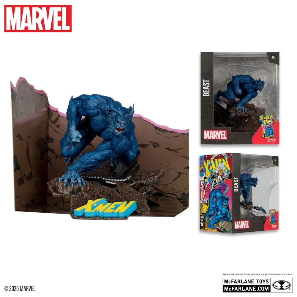 Marvel - Beast X-Men Figure posée à l'échelle 1:10
