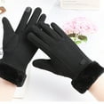 thumbnail image 3 of Woman Bike Riding Winter Gloves, Insulated & Anti-Slip Grip for Cycling, E-Bike, Scooter & Cold Weather Outdoor Activities Black, 3 of 3