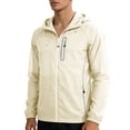 thumbnail image 2 of Yaoyar Men Casual Sports Long Sleeve Full Zip Jacket Men's Gym Workout Quick Dry Running Jacket Hiking Fishing Shirts, 2 of 9