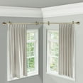 thumbnail image 2 of Domovina Elias Corner Curtain Rod-Color:Antique Brass,Size:120-170", 2 of 2