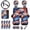 Flaming Eagle American Flag, variant on Uorisanigo Eagle National Flag Car Seat Cover Full Set of 18 Pack with Steering Wheel Seat Belt Pad Center Console Pad Headrest Covers Lever Stick Knob Cover Drink Coasters Key Chains,Universal Fit