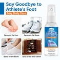 thumbnail image 3 of Athletes Foot Treatment Extra Strength - Effective Fungi Treatment Athletes Foot Spray - Itching and Odor Removal, 3 of 7