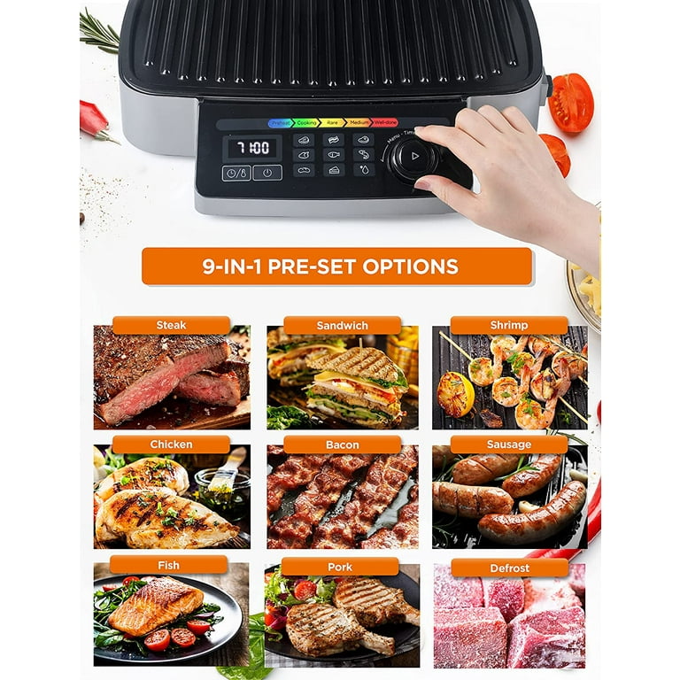 Infrared indoor grill top