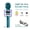Q9 MAX-Blue, variant on Wireless Karaoke Microphone Speaker with LED Lights & Voice Changer, Portable Singing Mic for Parties, Travel, Car & Camping, Fun Summer Accessory, Birthday Gift