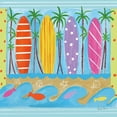 thumbnail image 2 of Zaman, Farida 26x26 White Modern Wood Framed Museum Art Print Titled - Beach Living V, 2 of 4
