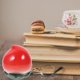 thumbnail image 3 of Creative Peach Shape Tea Can Ceramic Storage Container Sealed Canister for Loose Tea, 3 of 5