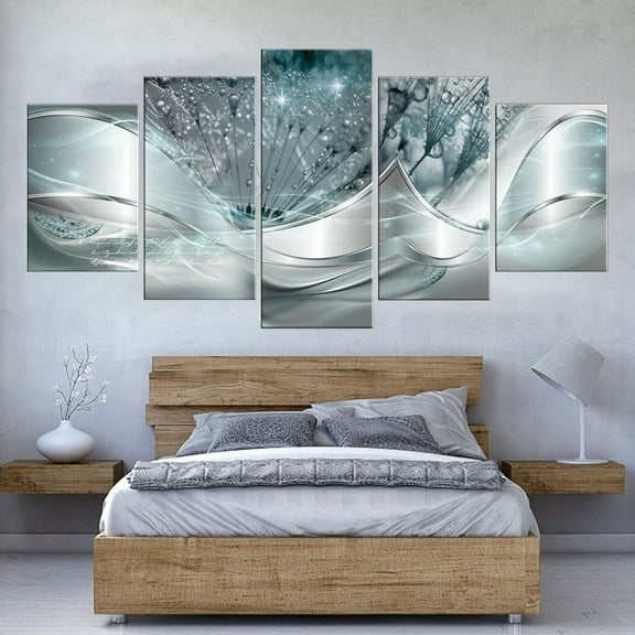 5Pcs Unframed Modern Wall Art Painting Print Set Canva Picture Home Room Decor