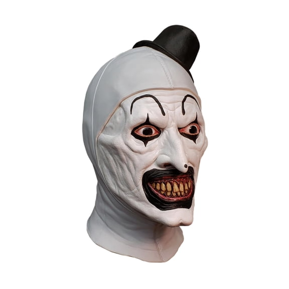 Trick or Treat Studios Art The Clown White Synthetic Halloween Costume Mask, for Adult