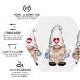 thumbnail image 3 of Honeii Nurse doctor gnome Print Leather Coaster Set of 4, Ideal for Safeguarding Your Furniture from Drinks Spills and Effortless cleanup-Hexagon, 3 of 6