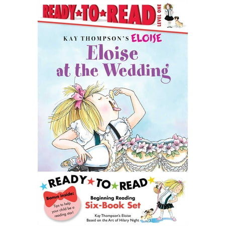 Eloise Ready-To-Read Value Pack: Eloise's Summer Vacation; Eloise at the Wedding; Eloise and the Very Secret Room; Eloise Visits the Zoo; Eloise Throw
