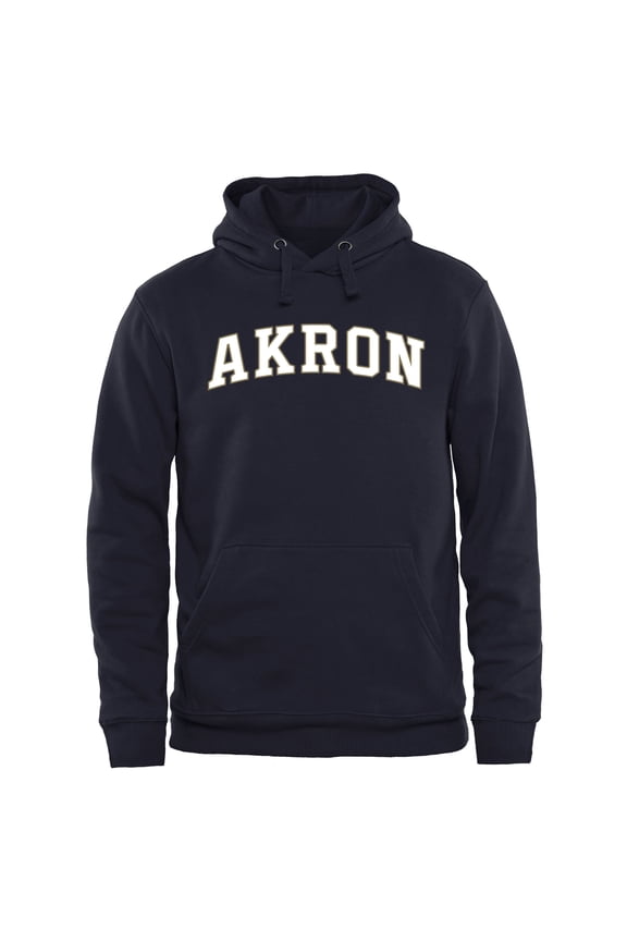 Men's Navy Akron Zips Everyday Pullover Hoodie