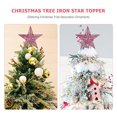 thumbnail image 4 of Adorno con forma de estrella de hierro para árbol de Navidad, 4 of 7