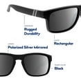 thumbnail image 5 of Canyon – Polarized Sunglasses – Active Style, Durable Frame – 100% UV Protection – For Men & Women, 5 of 17