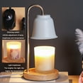 thumbnail image 4 of Wax Warmer for Scented Wax, Farmhouse Candle Warmer Lamp, White Candle Warmer Light Wax Warmer Lamp, Candle Warmer Modern Candle Heater, 4 of 5