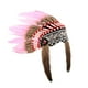 thumbnail image 5 of de plumas artificiales Halloween Headsel de disfraces Accesorios de disfraces Decoración Propiedades de la foto de la cabeza de la cabeza para Rosa, 5 of 8