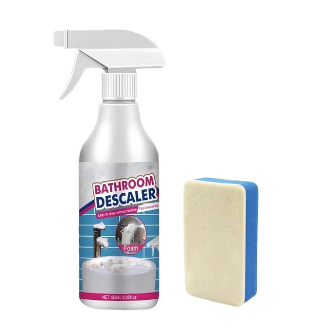 Limpiador de Baño, Quitamanchas para Azulejos, Grifos y Vidrios, Limpiador de Bañeras (60 Ml)