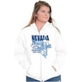 thumbnail image 3 of Las Vegas Happens Here Stays Smurfs Zip Up Hoodie Men's Women's Brisco Brands M, 3 of 6