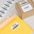 thumbnail image 6 of OFFNOVA 2.25" x 1.25" Thermal Direct Labels, Roll of 1500 Stickers Labels for Barcode, Address, with Perforation, Compatible with Rollo, Permanent Adhesive, Yellow, 6 of 6