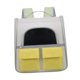 thumbnail image 3 of Bolsa de viaje de la ventana transparente de la mochila para el portador de gatos para conejos de gatito gatito de senderismo amarillo, 3 of 8