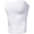 thumbnail image 3 of Women's Basic Casual Strapless Backless Bandeau Bra Tube Top, 3 of 5