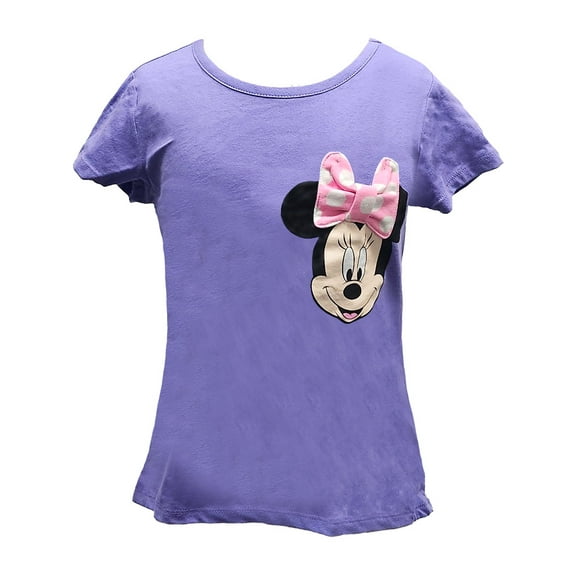 Disney Minnie Bow Pocket Youth Girls Fashion Top