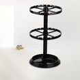 thumbnail image 4 of Rotating Earring Organizer Hanger Rack 2 Layer Durable Jewelry Display stand rack for Necklace Countertop Anklets Pendant Dangle Large Round, 4 of 6