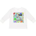 thumbnail image 3 of Inktastic 100 Days of School Colorful Stars Boys or Girls Long Sleeve Toddler T-Shirt, 3 of 5