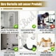 thumbnail image 1 of Naiovety Señal de baño fácil de instalar para mayor privacidad, señal de puerta autoadhesiva de plástico para cualquier habitación Juegos de accesorios de baño, 1 of 6