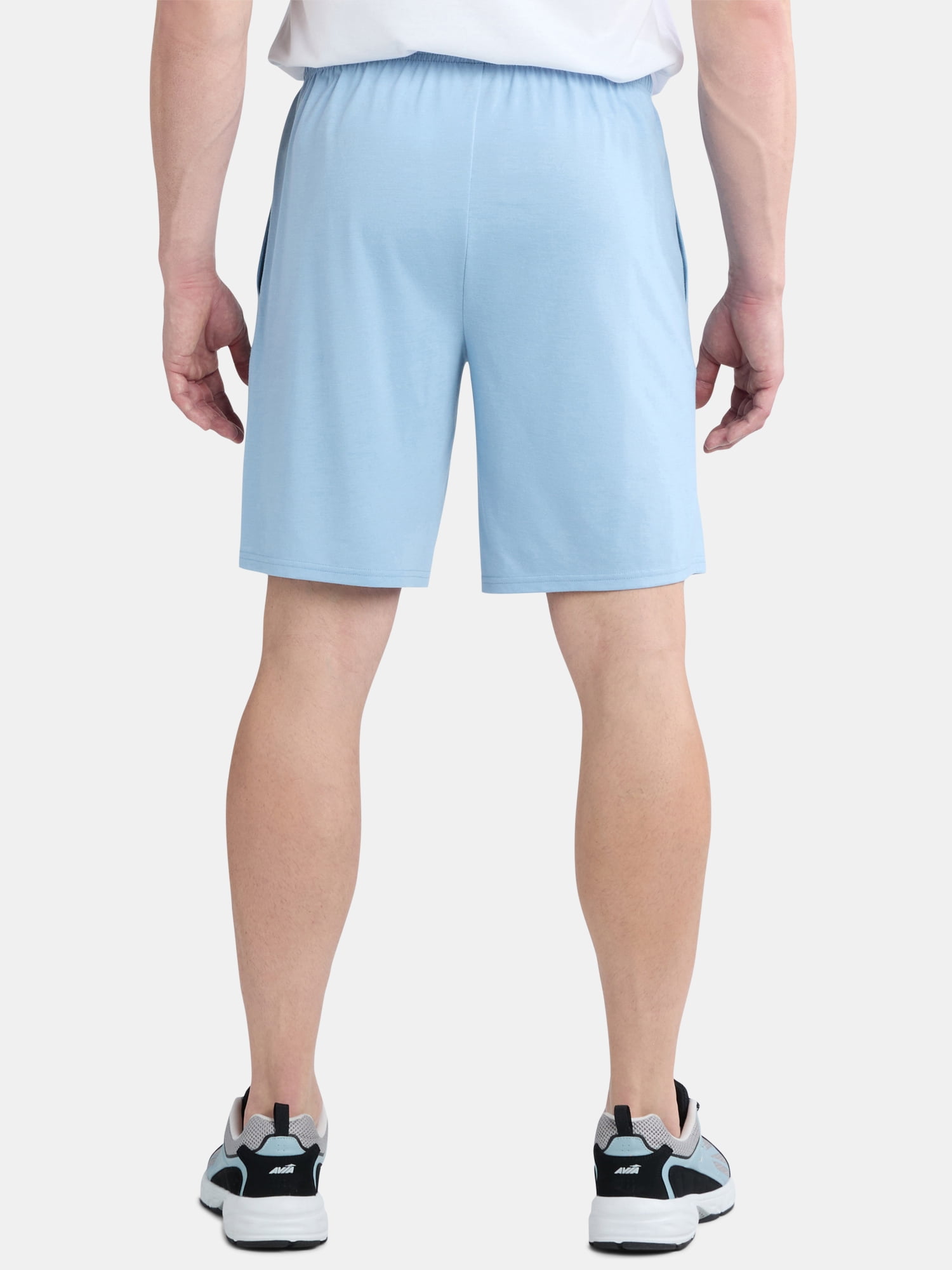 Athletic Works Men's and Big Men's Tri-Blend Active Shorts, 7" Inseam, Sizes XS-5XL