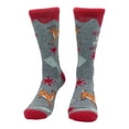 thumbnail image 3 of Men's Hunting Makes Me Less Murdery Socks Funny Deer Hunter Footwear, 3 of 4