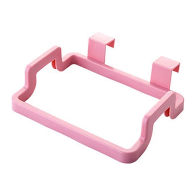 GAXIRE Rubbish Bag Rack Rosa Colgante Para Gabinete Con Removible Para Y Cocina