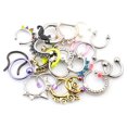 thumbnail image 1 of Pack of 10 Septum Jewelry Randomly Picked, 1 of 8