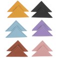 thumbnail image 1 of GOOHOCHY 12Ud Marcadores De Página Triangulares En Cuero PU Color Surtido Para Oficina Y Lectura Elegante Y Duradero, 1 of 6