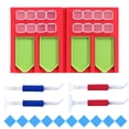 thumbnail image 1 of Bandeja de pintura de diamantes Organizador de taladro con punta de esponja Bandeja de almacenamiento de pintura de diamante plegable, Rojo 3 sidaley HA002933-08, 1 of 6