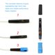 thumbnail image 3 of 100 unids Incrustado SC Fibra Óptica Conector Rápido UPC Conector Rápido FTTH Fibra Conexión en Frío Nivel de Telecomunicaciones Conector Rápido ANGGREK Descripción de la referencia, 3 of 6