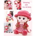 thumbnail image 3 of Muñeca De Trapo Para Niña, Muñeco De Juguete De Peluche Suave, Muñeca De Princesa Bonita, Muñeco De Trapo, Decoración De Habitación Para Niños Noticed FN007945-01, 3 of 6