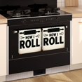 thumbnail image 2 of 2 Pcs Funny Kitchen Towels,This Is How I Roll Microfiber Dish Towels,Kitchen Tea Towels,Kitchen Towel Set (18" X 26"), 2 of 3