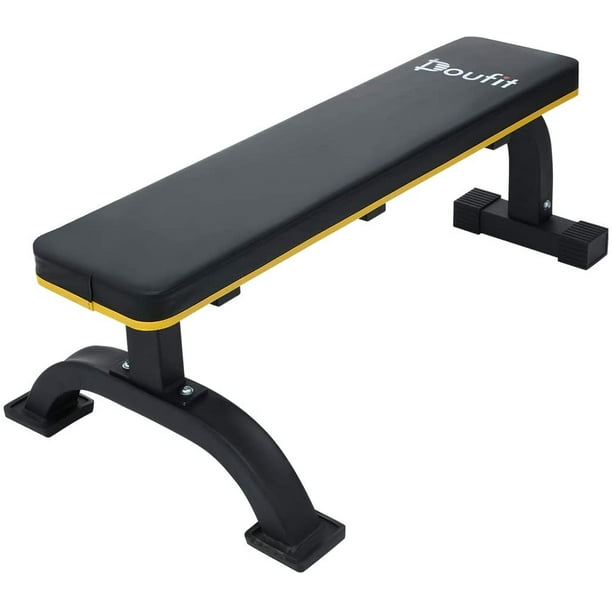Flat Weight Bench Heavy Duty Exercise Bench for Home Gym Dumbbell